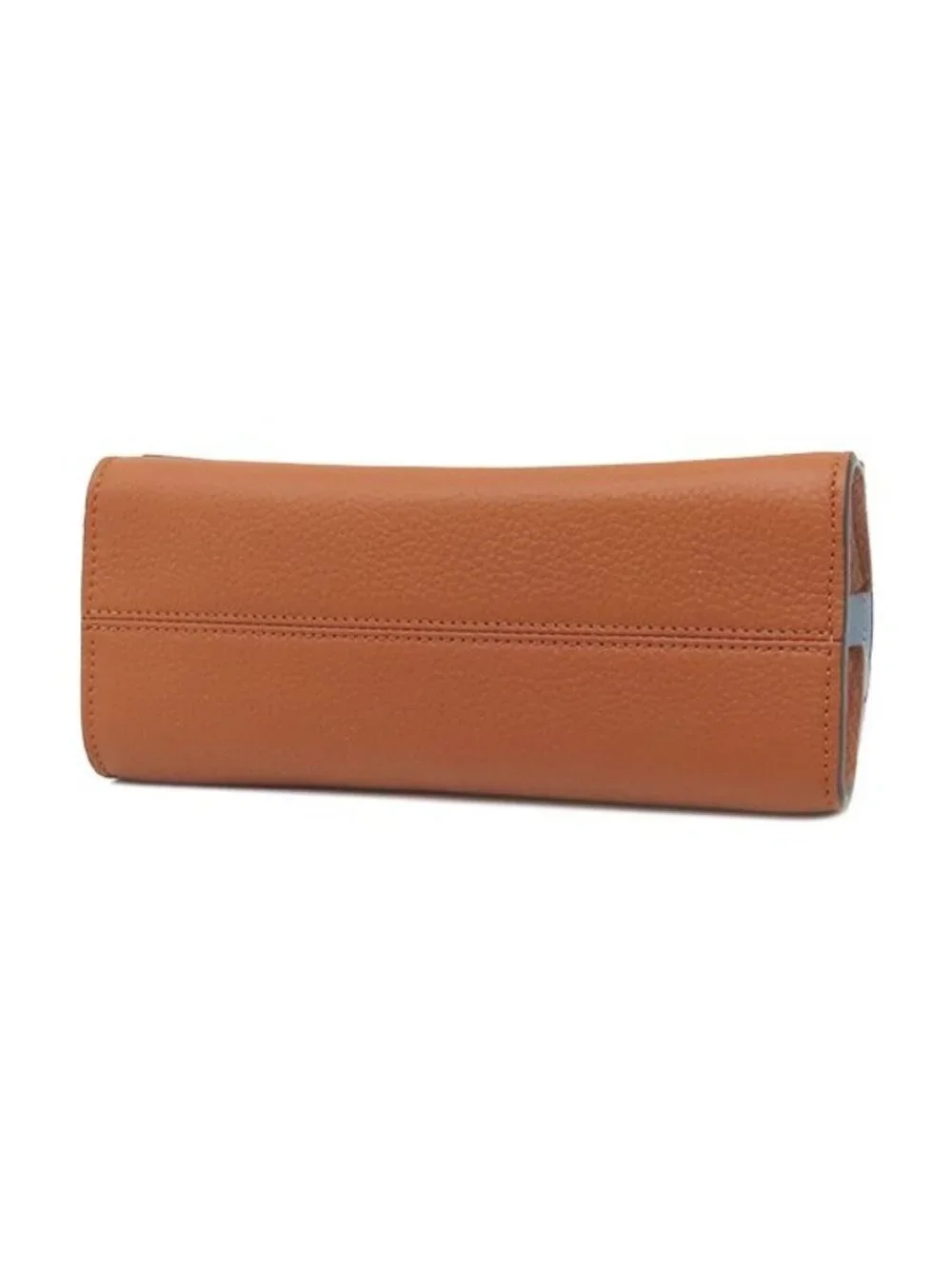 Louis Vuitton 2-Way Bag Twist One Handle PM Leather Taurillon Caramel Blue